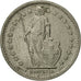 Coin, Switzerland, 1/2 Franc, 1968, Bern, EF(40-45), Copper-nickel, KM:23a.1