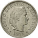 Moneda, Suiza, 20 Rappen, 1971, Bern, MBC+, Cobre - níquel, KM:29a