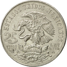Coin, Mexico, 25 Pesos, 1968, Mexico City, AU(55-58), Silver, KM:479.2