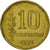 Münze, Argentinien, 10 Centavos, 1971, SS, Aluminum-Bronze, KM:66