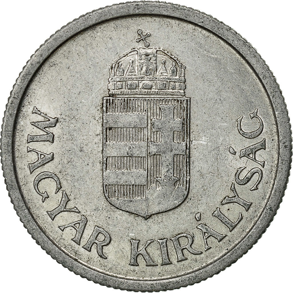 Coin, Hungary, Pengo, 1942, Budapest, EF(40-45), Aluminum, KM:521