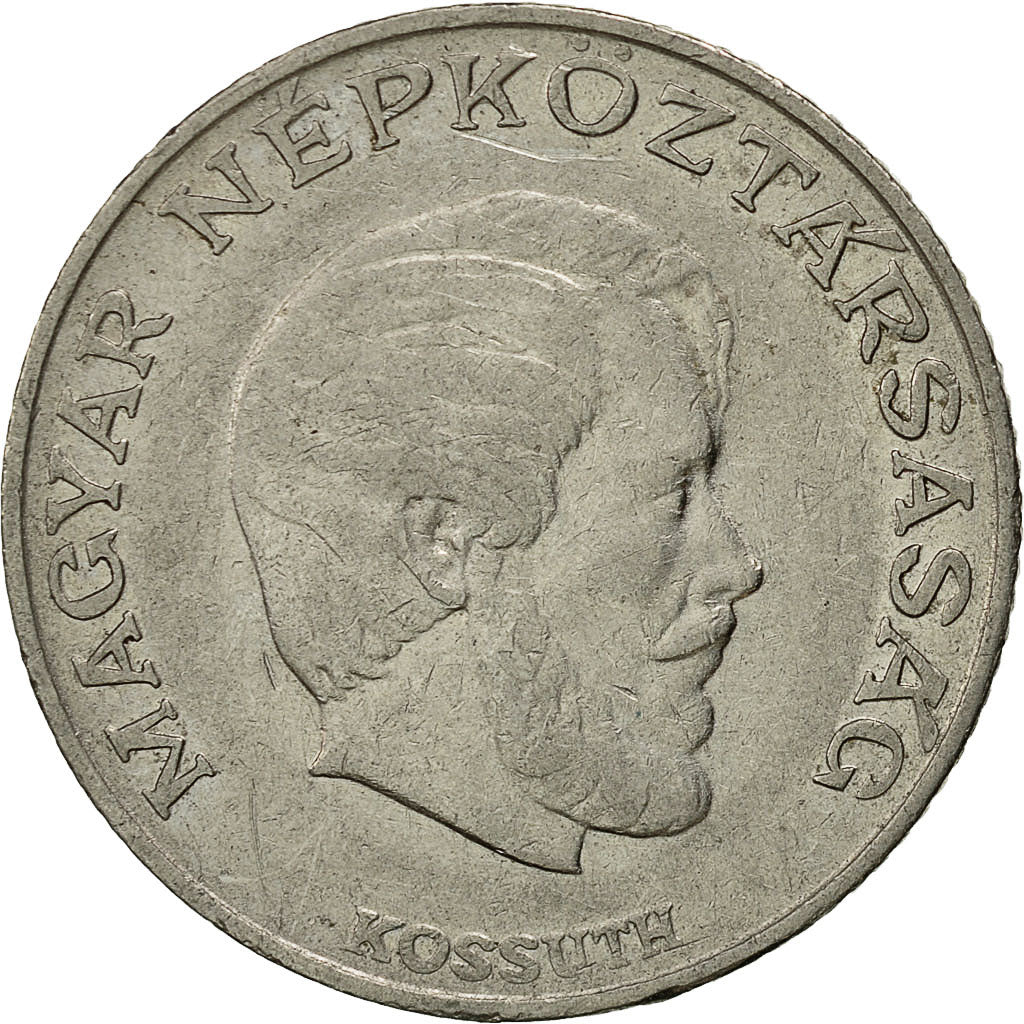 Coin, Hungary, 5 Forint, 1971, Budapest, EF(40-45), Nickel, KM:594