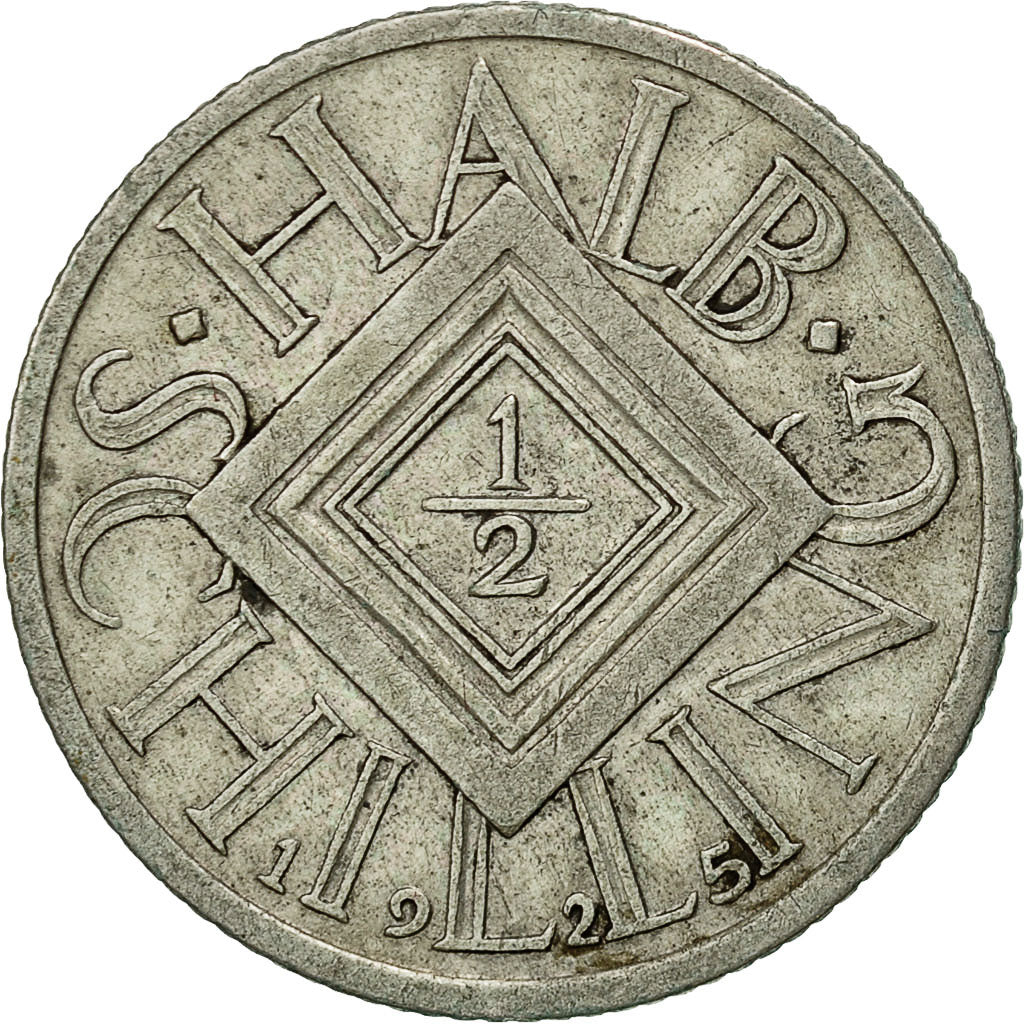 Austria, 1/2 Schilling, 1925, EF(40-45), Silver, KM:2839