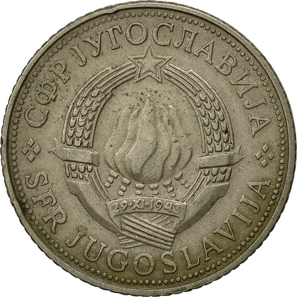 Monnaie, Yougoslavie, 5 Dinara, 1971, TTB, Copper-Nickel-Zinc, KM:58