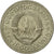 Coin, Yugoslavia, 2 Dinara, 1973, AU(55-58), Copper-Nickel-Zinc, KM:57