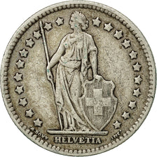 Moneda, Suiza, Franc, 1928, Bern, MBC, Plata, KM:24