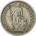 Moneda, Suiza, Franc, 1928, Bern, MBC, Plata, KM:24