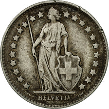 Coin, Switzerland, 1/2 Franc, 1931, Bern, EF(40-45), Silver, KM:23