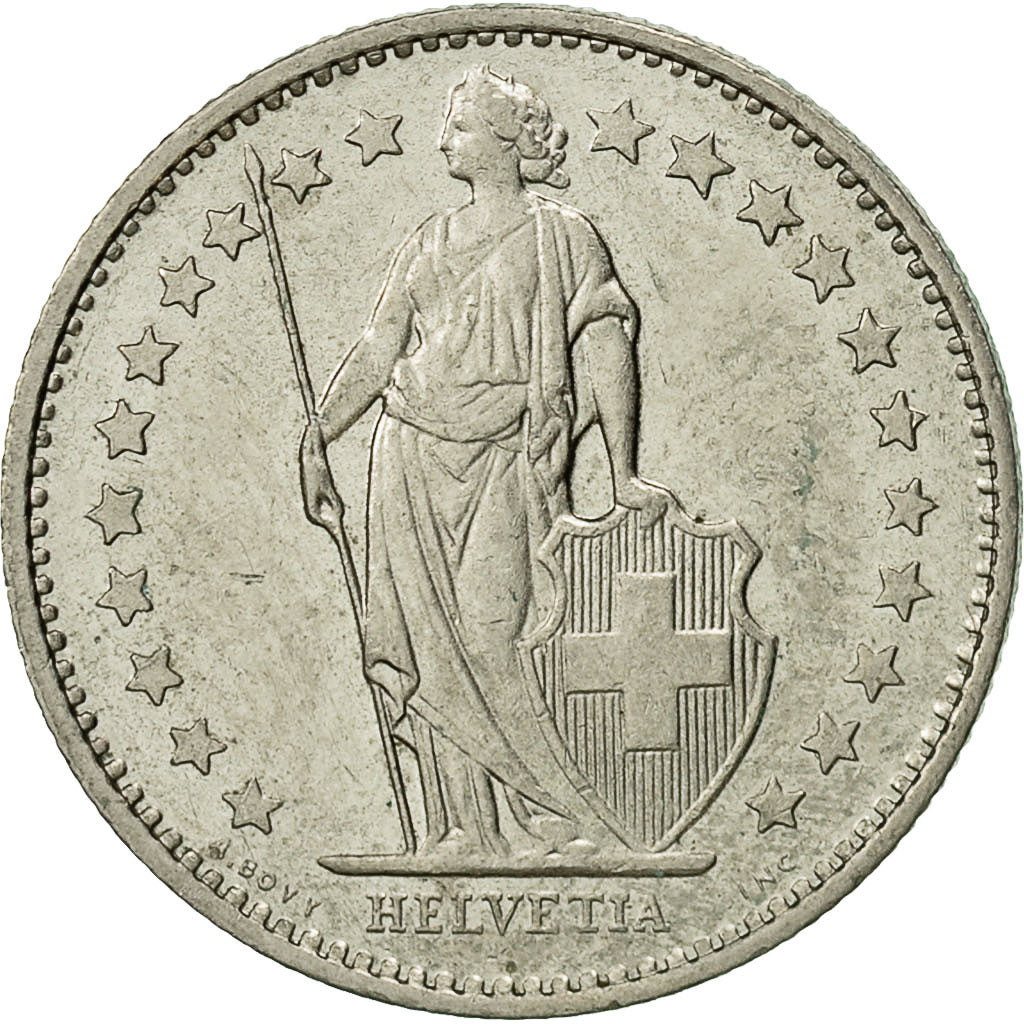 Monnaie, Suisse, 1/2 Franc, 1980, Bern, SUP, Copper-nickel, KM:23a.1