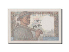 Francia, 10 Francs, 10 F 1941-1949 ''Mineur'', 1944, KM:99e, SPL, Fayette:8.11