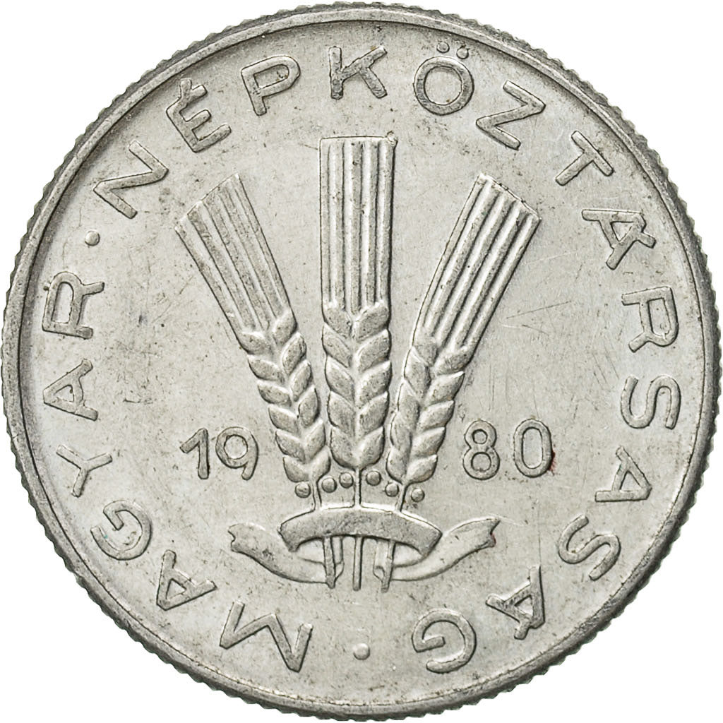 Monnaie, Hongrie, 20 Fillér, 1980, Budapest, TTB, Aluminium, KM:573