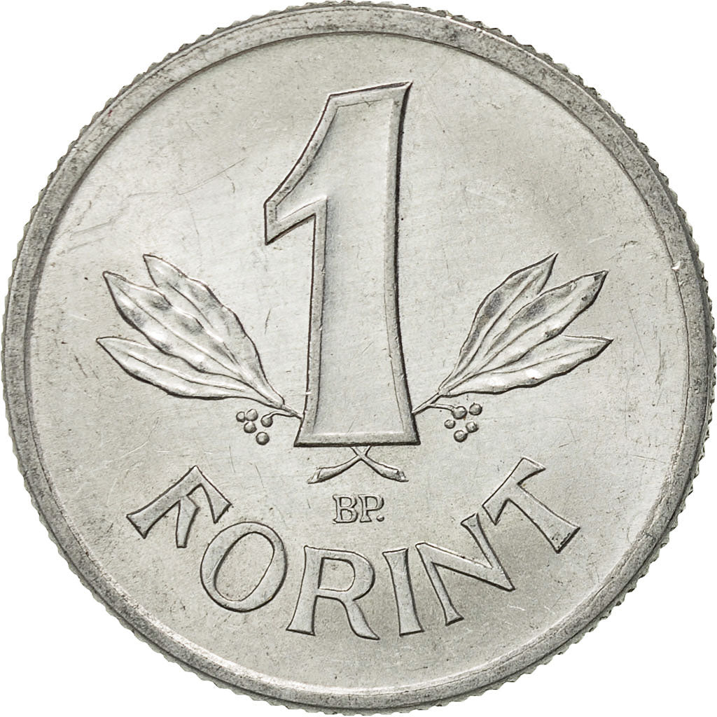 Coin, Hungary, Forint, 1987, Budapest, AU(55-58), Aluminum, KM:575