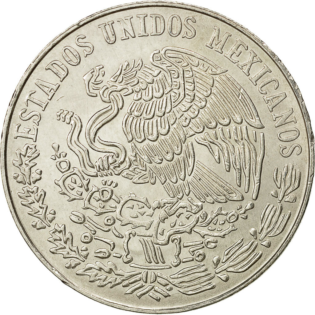 Moneda, México, 25 Pesos, 1972, Mexico City, EBC, Plata, KM:480