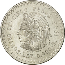Mexico, 5 Pesos, 1948, Mexico City, AU(55-58), Silver, KM:465