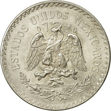 Mexico, Peso, 1940, Mexico City, AU(55-58), Silver, KM:455