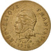 Munten, Frans Polynesië, 100 Francs, 1976, Paris, ZF, Nickel-Bronze, KM:14