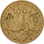 Moneta, Polinezja Francuska, 100 Francs, 1976, Paris, EF(40-45), Nikiel-Brąz