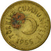 Moneta, Turchia, 5 Kurus, 1955, BB, Ottone, KM:887