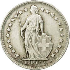Coin, Switzerland, 1/2 Franc, 1950, Bern, EF(40-45), Silver, KM:23