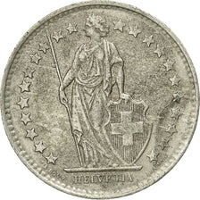 Coin, Switzerland, 1/2 Franc, 1950, Bern, EF(40-45), Silver, KM:23