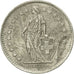 Coin, Switzerland, 1/2 Franc, 1950, Bern, EF(40-45), Silver, KM:23