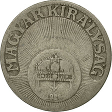 Moneta, Węgry, 10 Filler, 1926, Budapest, VF(30-35), Miedź-Nikiel, KM:507