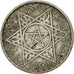 Marruecos, Mohammed V, 100 Francs, 1953, Paris, MBC, Plata, KM:52