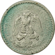 México, 10 Centavos, 1925, Mexico City, MBC, Plata, KM:431