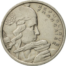 France, Cochet, 100 Francs, 1957, Paris, EF(40-45), Copper-nickel, KM:919.1, Le