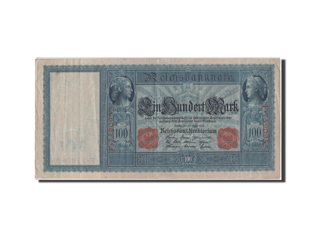 Banknote, Germany, 100 Mark, 1910, EF(40-45)