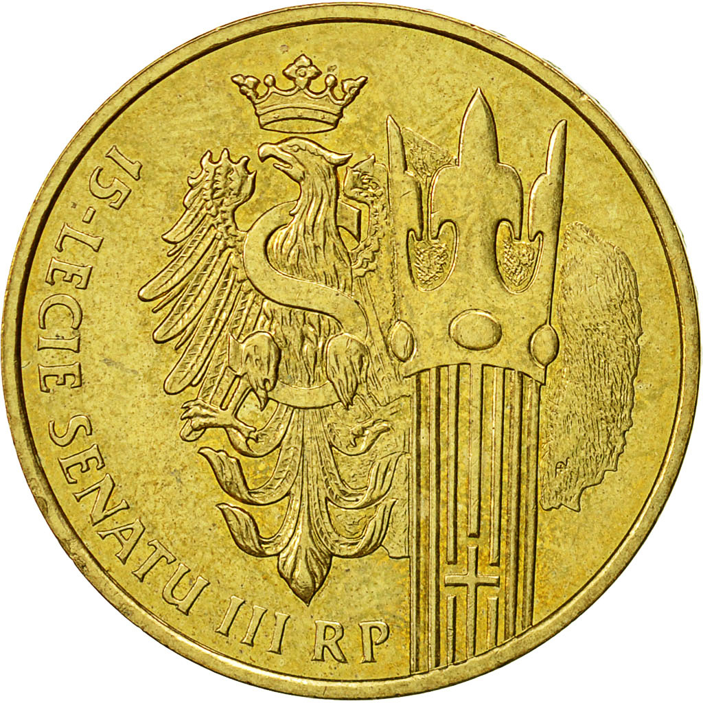 Monnaie, Pologne, 2 Zlote, 2004, Warsaw, SUP, Laiton, KM:503
