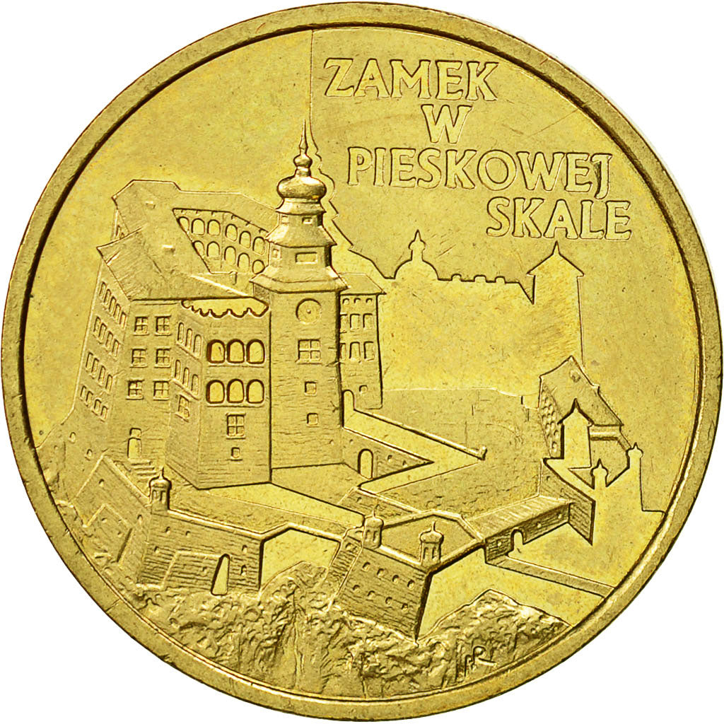 Poland, 2 Zlote, 1997, Warsaw, MS(60-62), Brass, KM:331