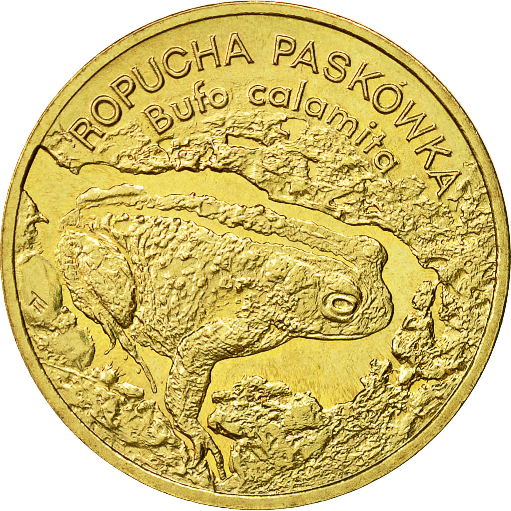 Coin, Poland, 2 Zlote, 1998, Warsaw, MS(63), Brass, KM:340