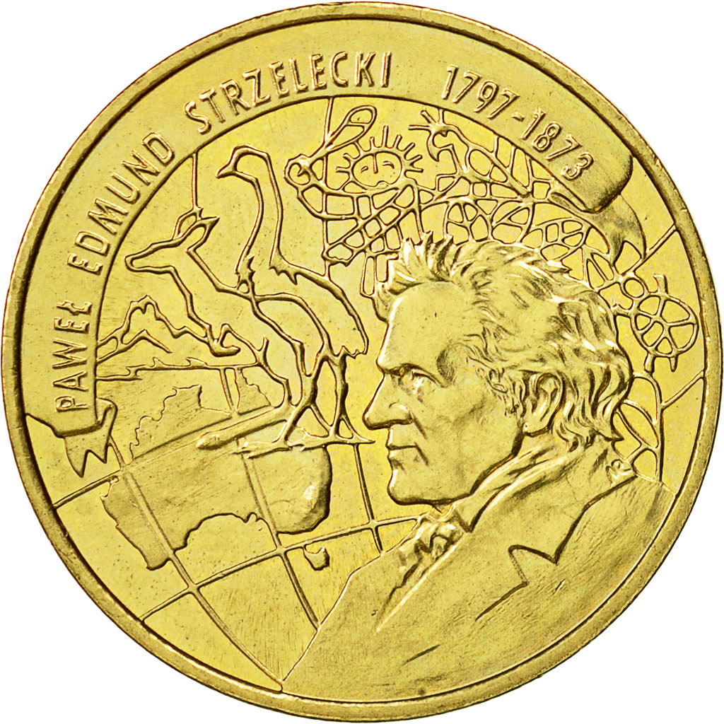 Coin, Poland, 2 Zlote, 1997, Warsaw, MS(60-62), Brass, KM:333