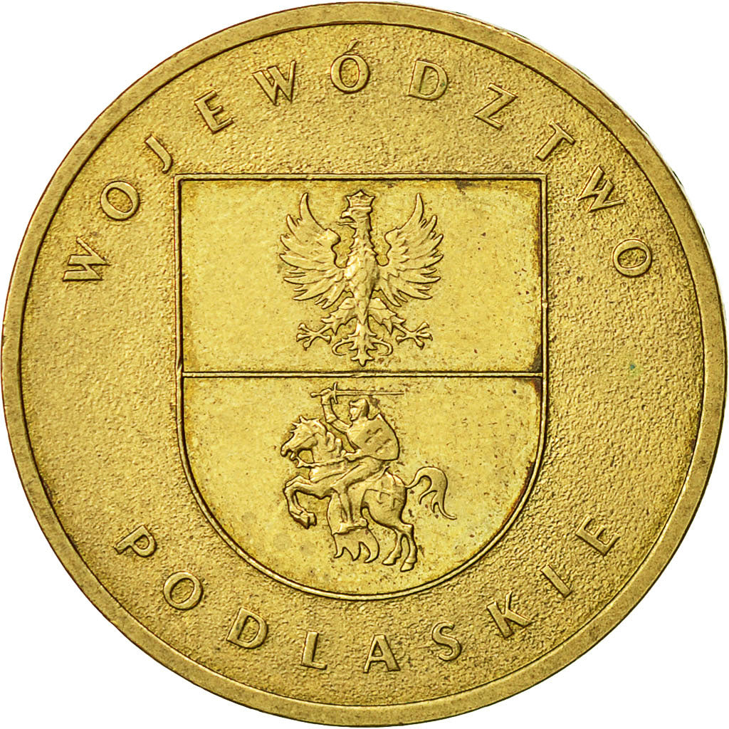 Monnaie, Pologne, 2 Zlote, 2004, Warsaw, SUP, Laiton, KM:491