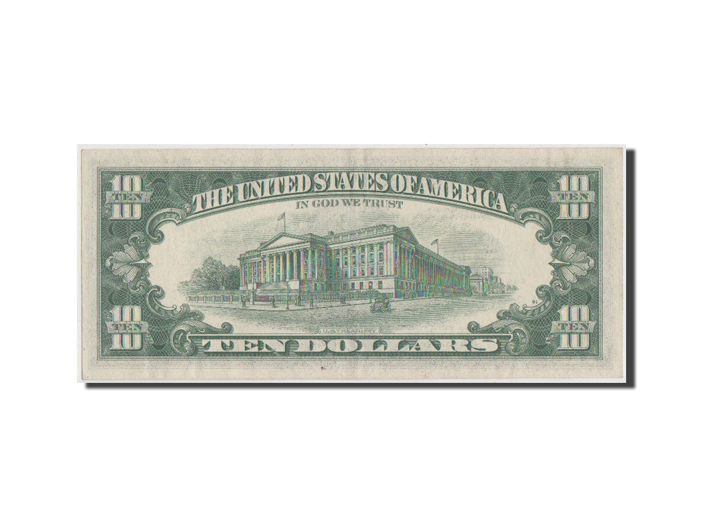 United States, Ten Dollars, 1969, KM #451a, UNC(60-62), A52856076A