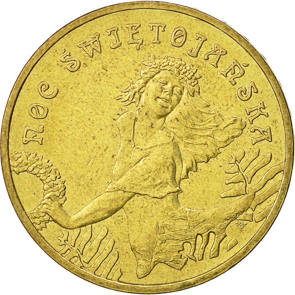 Coin, Poland, 2 Zlote, 2006, Warsaw, AU(55-58), Brass, KM:532