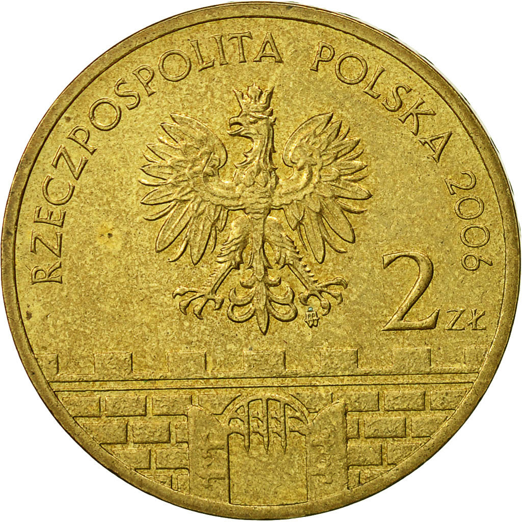 Monnaie, Pologne, 2 Zlote, 2006, Warsaw, SUP, Laiton, KM:548