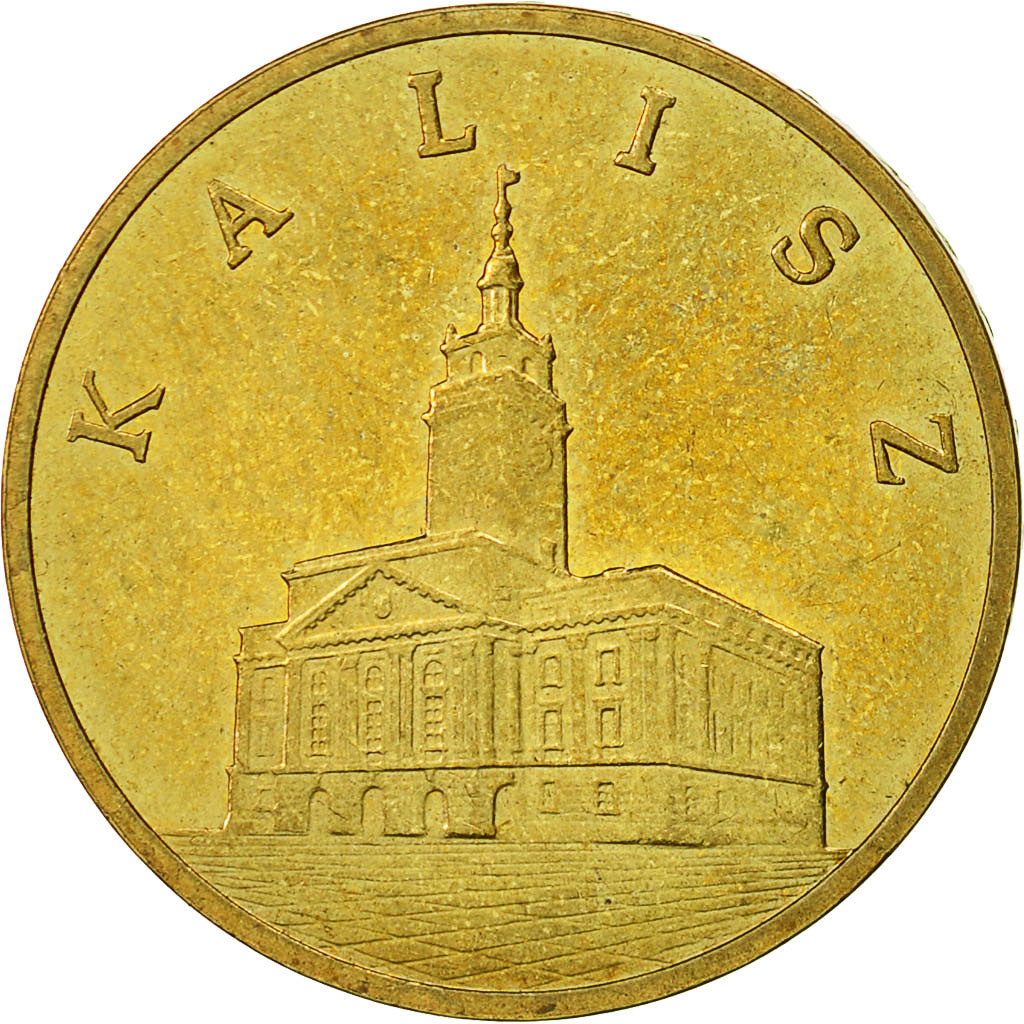 Münze, Polen, 2 Zlote, 2006, Warsaw, VZ, Messing, KM:580