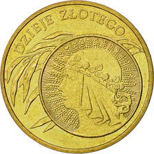 Moneda, Polonia, 2 Zlote, 2006, Warsaw, EBC+, Latón, KM:582