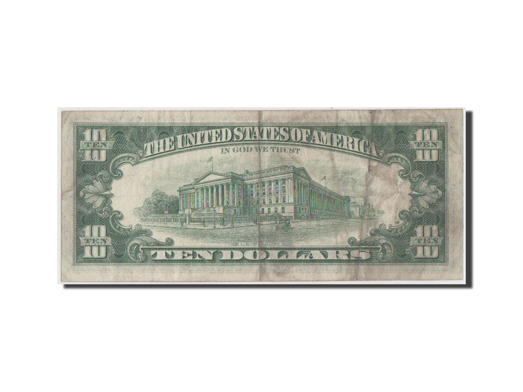 United States, Ten Dollars, 1969, KM #451b, VF(30-35), G45648175B