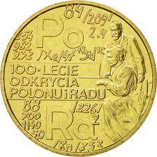 Coin, Poland, 2 Zlote, 1998, Warsaw, MS(63), Brass, KM:344