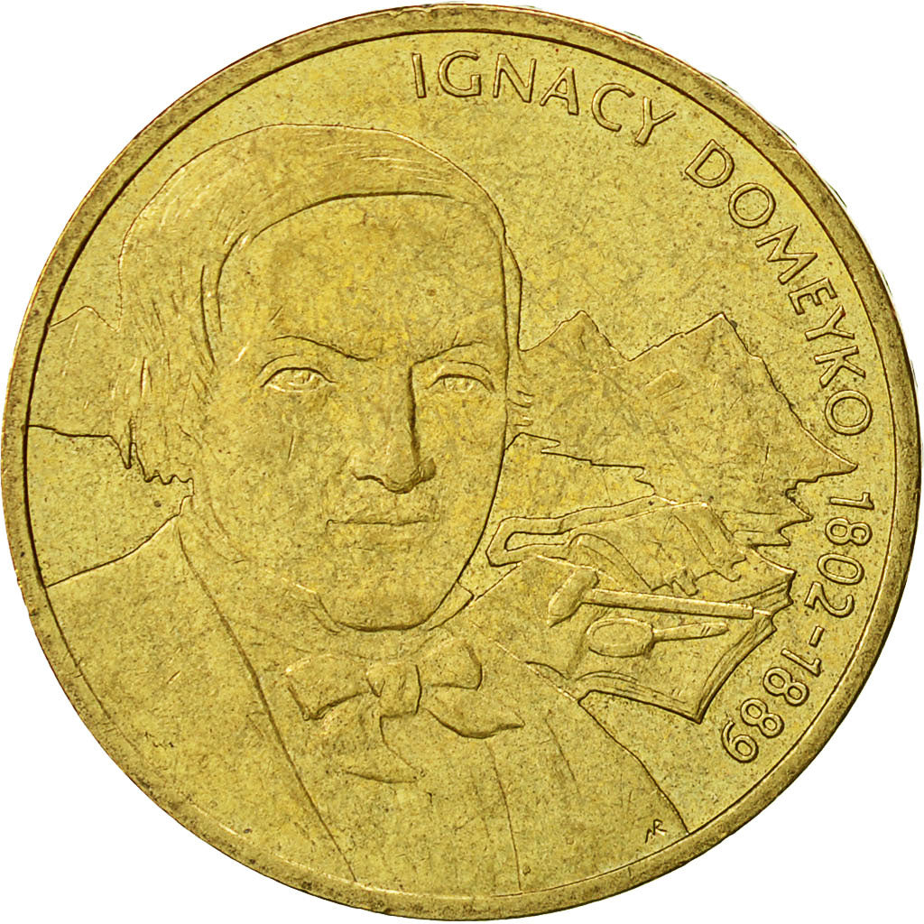 Coin, Poland, 2 Zlote, 2007, Warsaw, AU(55-58), Brass, KM:590
