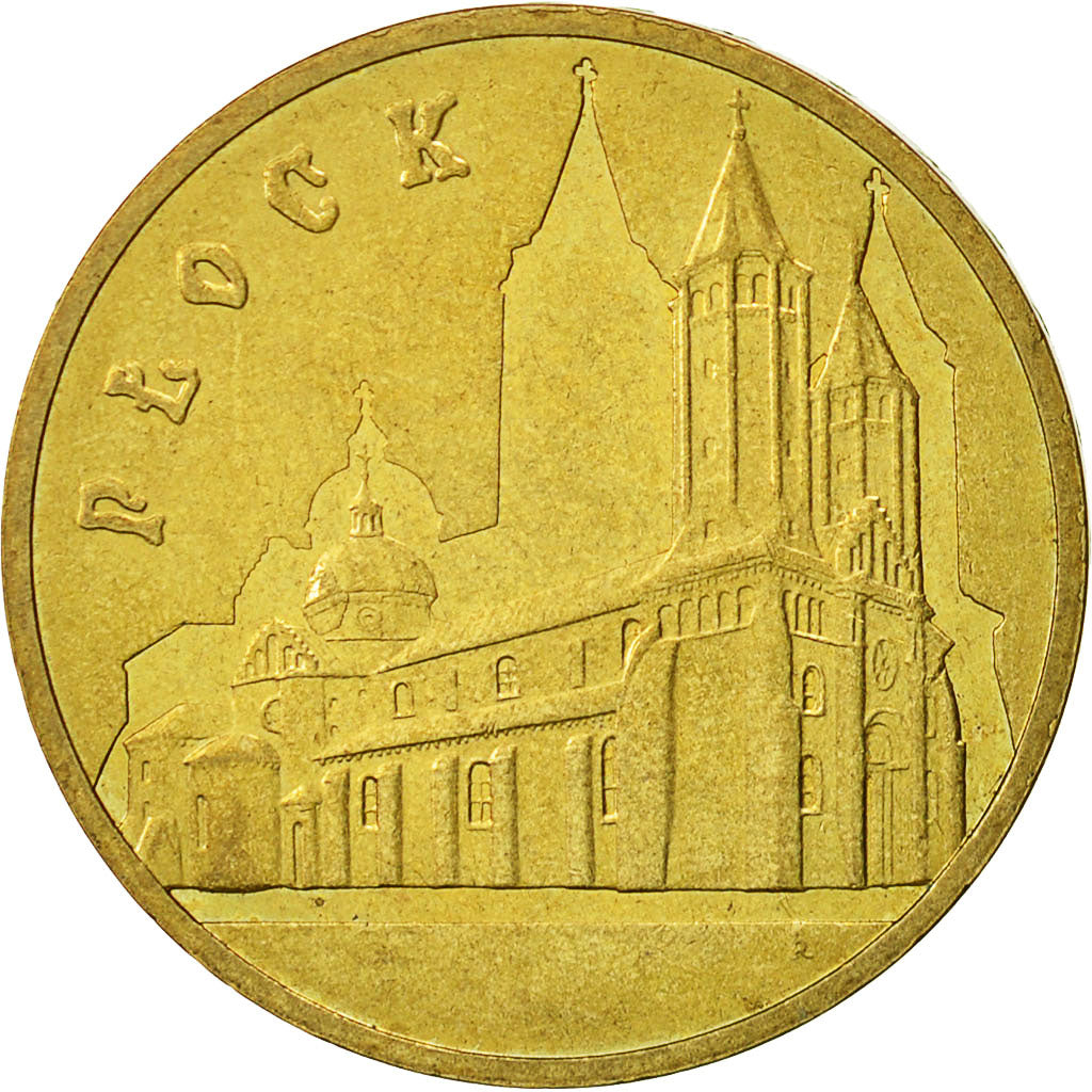 Coin, Poland, 2 Zlote, 2007, Warsaw, AU(55-58), Brass, KM:617