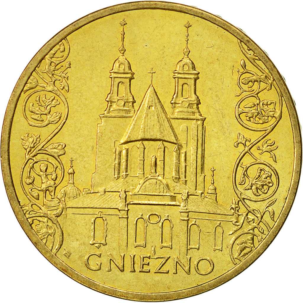 Coin, Poland, 2 Zlote, 2005, Warsaw, MS(60-62), Brass, KM:564