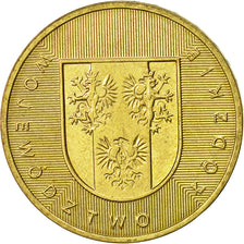 Coin, Poland, 2 Zlote, 2004, Warsaw, MS(60-62), Brass, KM:487