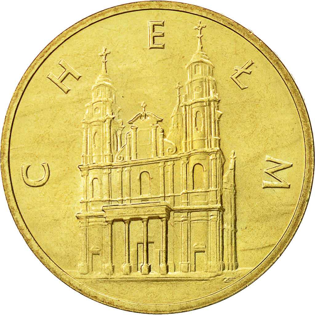 Coin, Poland, 2 Zlote, 2006, Warsaw, MS(60-62), Brass, KM:544