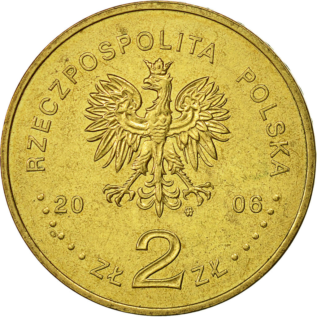 Monnaie, Pologne, 2 Zlote, 2006, Warsaw, SUP, Laiton, KM:547