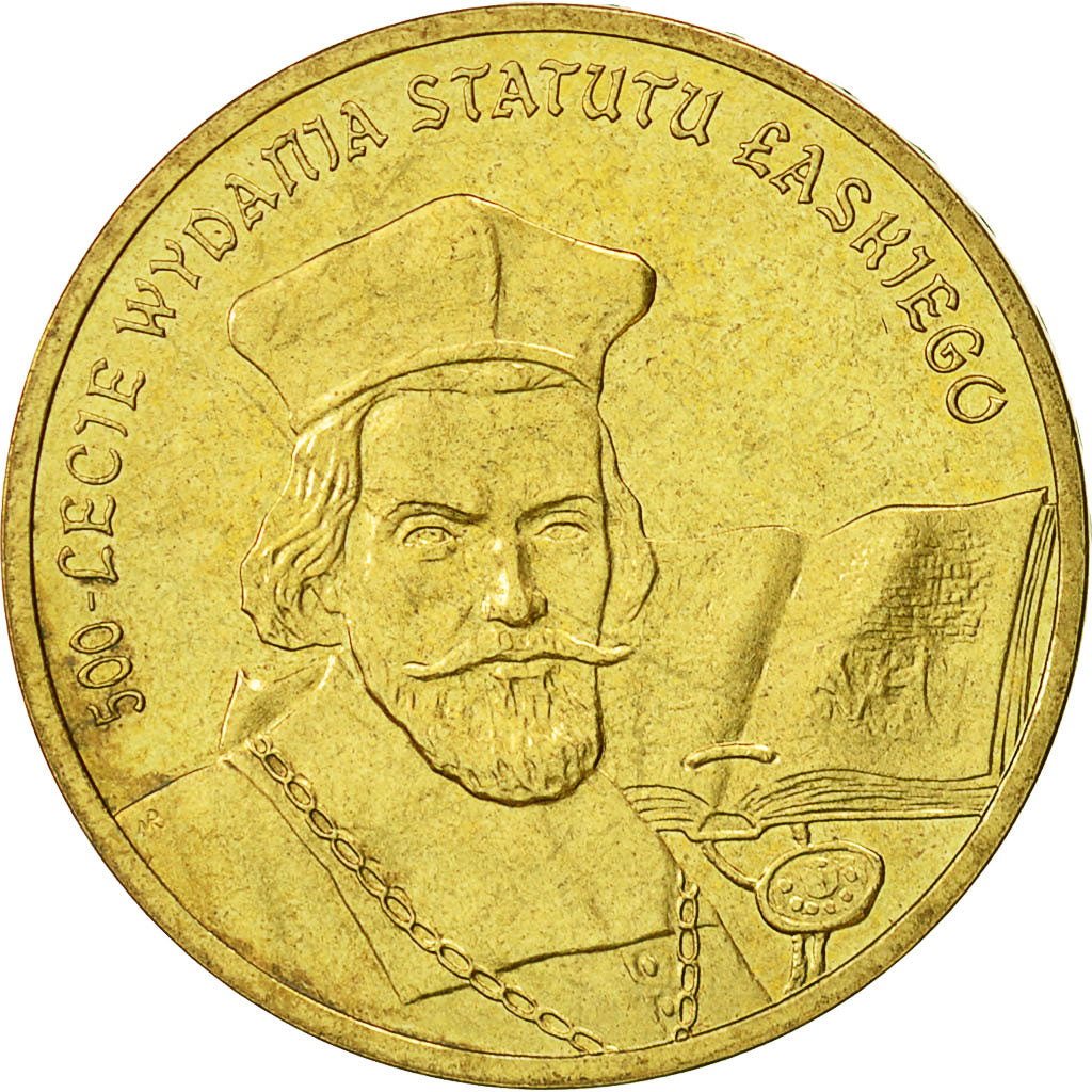 Coin, Poland, 2 Zlote, 2006, Warsaw, AU(55-58), Brass, KM:574