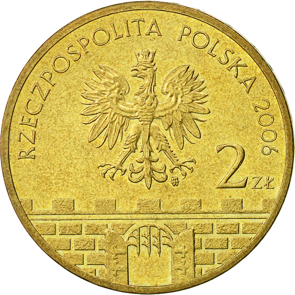 Monnaie, Pologne, 2 Zlote, 2006, Warsaw, SUP+, Laiton, KM:550